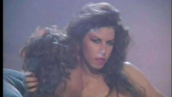 Busty Catwoman Selena Steele & Racquel Darrian in Classic 90s Porn with Rocco Siffredi on breastful.com