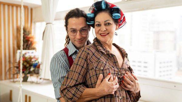 First Time Anal With Busty Stepmom - Rough Doggy Fuck on breastful.com