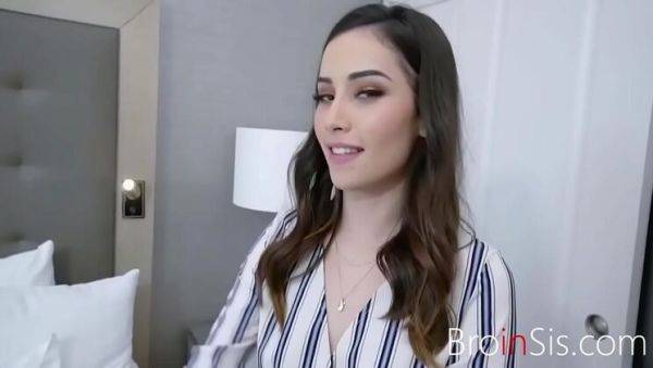 Stepbrother Dominates Busty Teen Stepsister Aria Lee - Hardcore Taboo Fuck on breastful.com