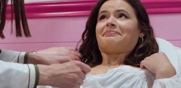 Busty milf doctor dovefucks hairy pussy on breastful.com