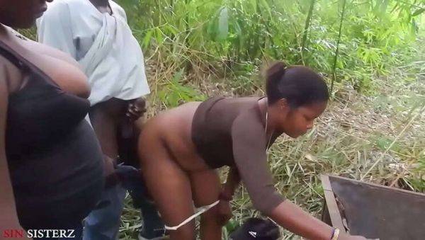 Hot Bush Sex with African Gift - Busty Ebony Fucked Hard - India on breastful.com