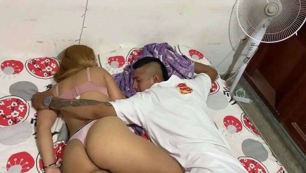 Busty BBW Brendarojas Sucks Step Cousin's Big Black Cock For Sleepover on breastful.com