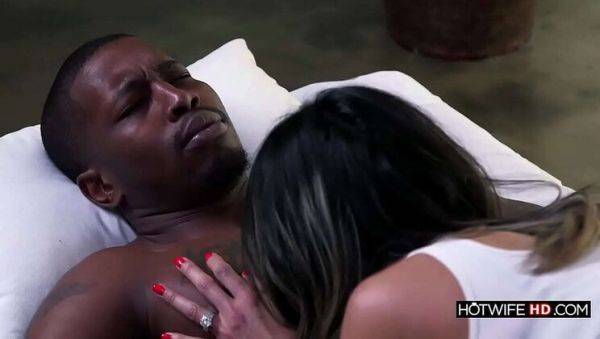 Busty Hot Wife Nadia Styles Fucks Big Black Cock - Interracial Sex on breastful.com