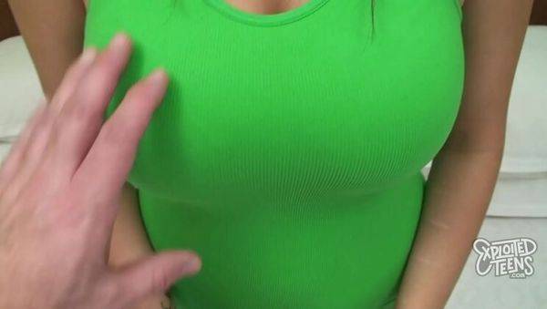 Busty Redhead Teen Jessica Robbin Rides Huge Cock - Big Natural Tits POV on breastful.com