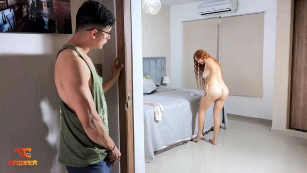 Busty Colombian StepMom Andrea Castro Takes Virgin StepSon's Cock - Rough Hardcore Sex & Big Tits Riding - Colombia - Spain on breastful.com