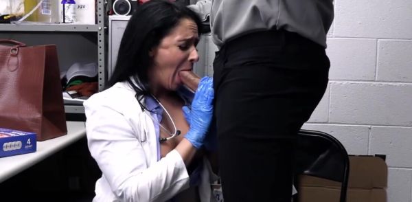 Fucking busty doc for stealing supplies on breastful.com