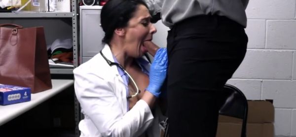 Fucking busty doc for stealing supplies on breastful.com