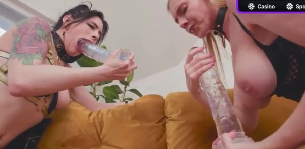 Busty blonde uses a fake penis for assfuck hook-up in this xxx compilation on breastful.com