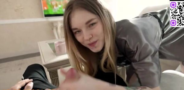 Busty tat teen loves to take his meaty rod all day lengthy with teenager 18 on breastful.com