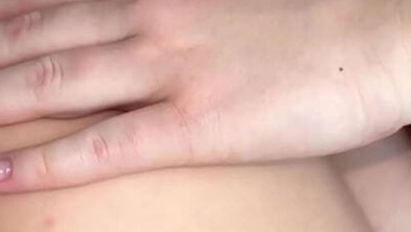 Homemade Threesome First Time: Busty Wife & Petite Teen 18yo in Passionate Bedroom Sex on breastful.com