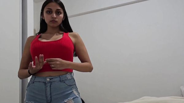 Busty Stepsister Deep Throat Blowjob & Creampie - Big Cock POV Fuck - Spain - Argentina on breastful.com