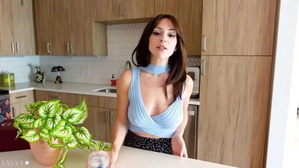 Step Mom Savvy Star Dirty Talk & Real Orgasm - Busty MILF with Big Natural Tits on breastful.com