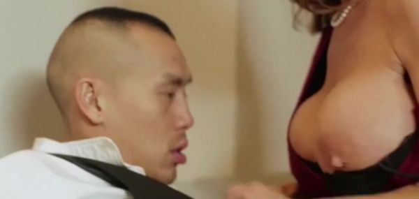 Busty Mature Milf Deauxma Fucks Hotel Brit Keni Styles! on breastful.com