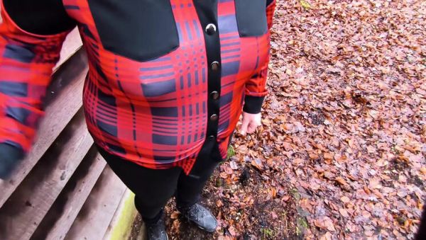 Busty German Babe Gets Her Huge Tits Slapped Red in Public BDSM Punishment - Germany on breastful.com