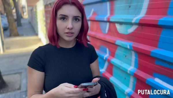 Busty Redhead Judiyu Seduced in Bedroom - Big Tits, Big Booty Blowjob & Cum Swallow - Spain on breastful.com