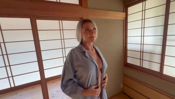 Olive Oil & Popeye Romantic Vacation Sex - Amateur Blowjob & Doggystyle with Busty Wife on breastful.com