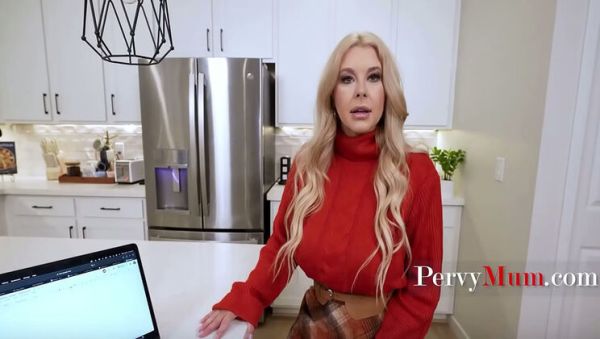 Busty Blonde Step Mom Fucks Me For Erotica Inspiration POV on breastful.com