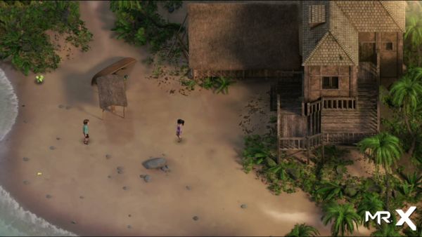 Teen anime lovers meet on a tropical island resort for steamy anal play on breastful.com