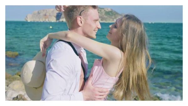 Blonde lover in pink dress swaps sunset kisses for wild maid roleplay and anal heat - Russia on breastful.com