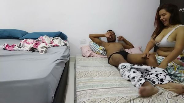 Voluptuous Venezuelan redhead takes charge when sharing a room with her stepbrother - Venezuela on breastful.com