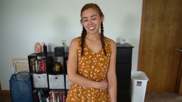 Fiery redhead welcomes creampie in passionate POV encounter on breastful.com