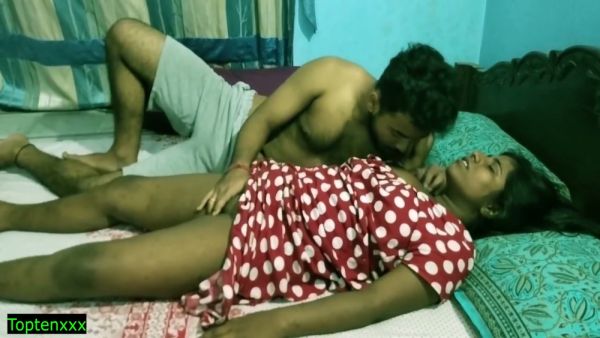 Passionate Indian woman in a headscarf shares intimate moments with her lover in a hotel - India on breastful.com