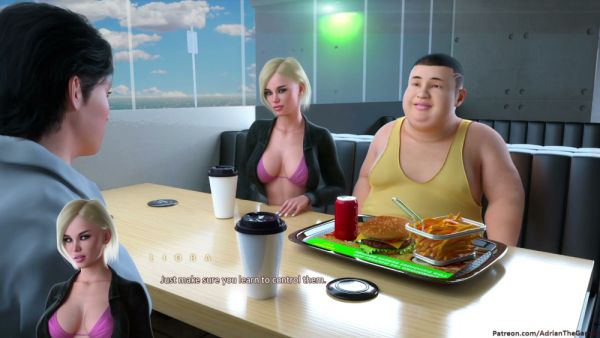 Blonde teases in tight purple dress before revealing herself in the kitchen on breastful.com