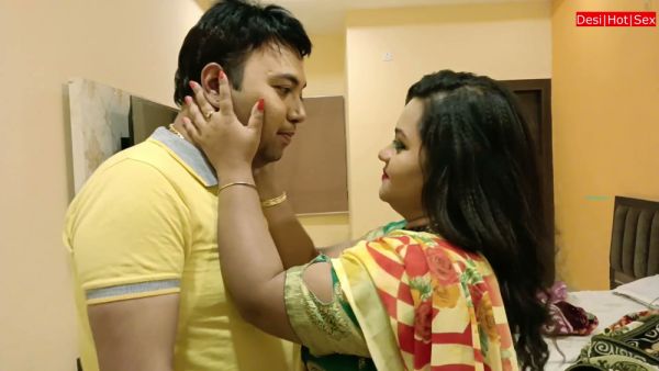 South Asian bride teases with a titjob after coming home from work on breastful.com