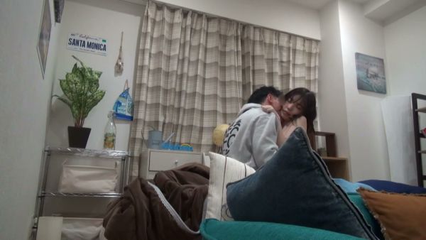 Slender Japanese amateur rides her lover in cowgirl position with soft moans - Japan on breastful.com