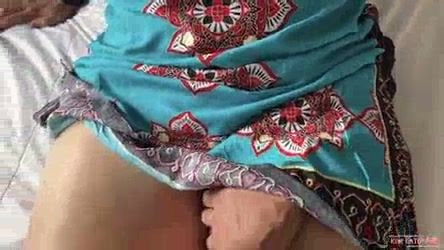 Mature Bangladeshi wife in floral dress bends over for her husband - India on breastful.com