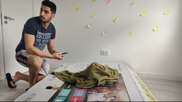 Young friend secretly records taboo encounter with his Asian MILF neighbor through hidden webcam on breastful.com