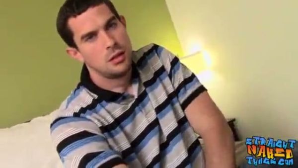 Male celebrity model Ian Somerhalder slowly jerks off on his bed on breastful.com