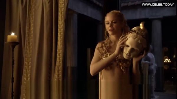 Mature blonde embraces ancient Greek passion with a muscular lover on breastful.com