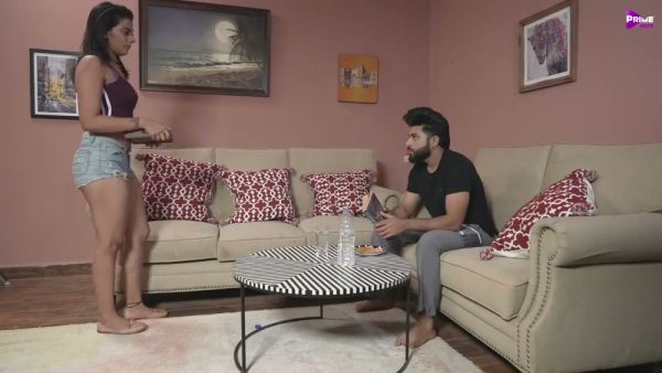 Petite Indian woman cheats in a modern apartment with intimate moments - India on breastful.com