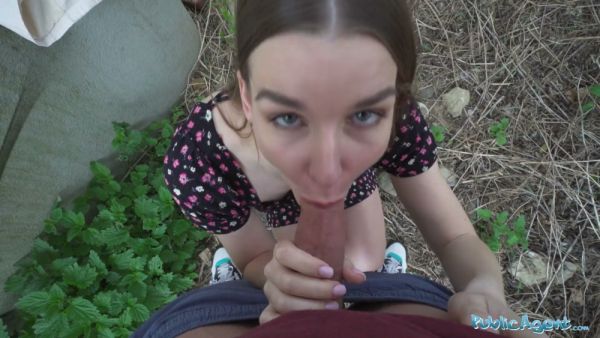 Long-haired Ukrainian woman takes a stranger outdoors for rough anal and oral sex - Ukraine on breastful.com