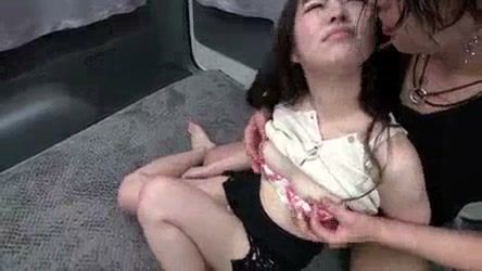 Petite Japanese hostess with anime charm shares intimate moments of cunnilingus and handjob - Japan on breastful.com