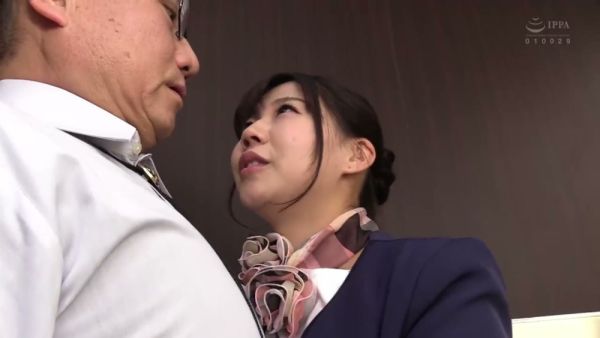 Passionate office encounter between a composed Japanese man and his alluring colleague in pantyhose - Japan on breastful.com