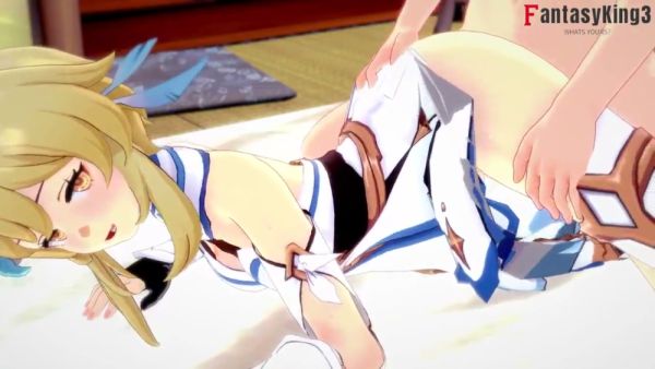 Blonde anime girl in traditional Japanese room takes it from behind and missionary - Japan on breastful.com
