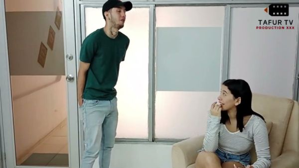 Young stepmom deepthroats her tattooed stepson until he cums in her throat on breastful.com