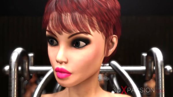 Animated college girls dive into gloryhole fantasy with extreme oral and anal play on breastful.com