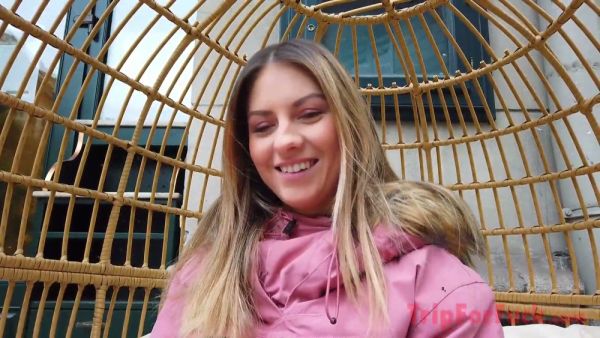 Voluptuous blonde Romanian stuns in an intimate photo session with an interracial lover - Romania on breastful.com
