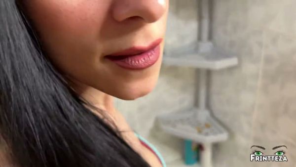 Oiled Ukrainian beauty takes creampie from behind in steamy bathroom - Ukraine on breastful.com