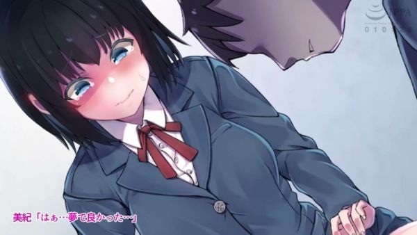 Schoolgirl in hentai fantasy gets creampie after rough encounter on breastful.com
