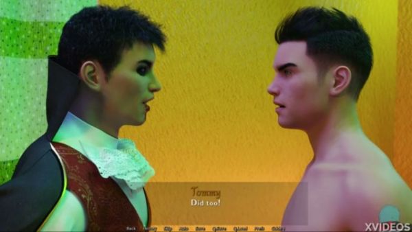 Roleplay turns steamy at an underground costume party on breastful.com