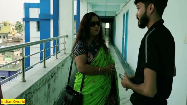 Curvy Indian brunettes and a bearded man ignite passion in a steamy urban threesome - India on breastful.com