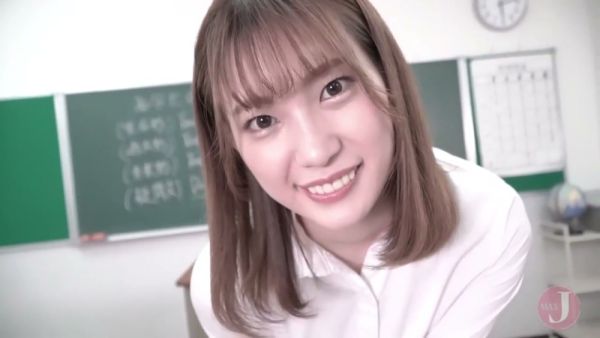 Young Asian teacher Akari showcases her charm in a private casting session on breastful.com