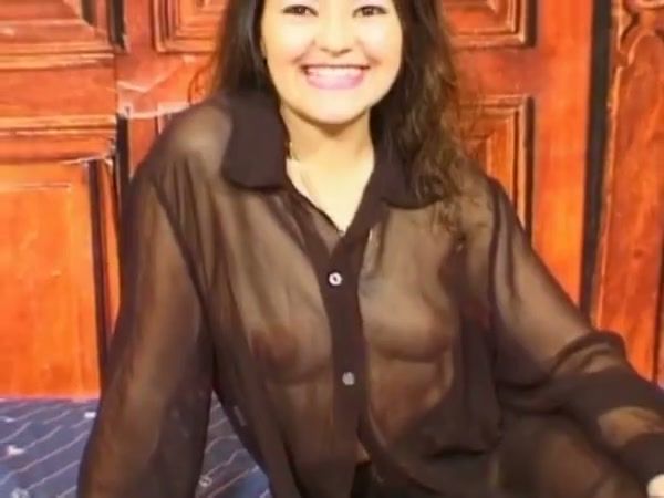 Asian beauty in black lace stockings takes on three men in a steamy gangbang - France on breastful.com