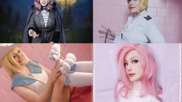 Latex-clad cosplay vixen takes deep throat and creampie in passionate encounter on breastful.com