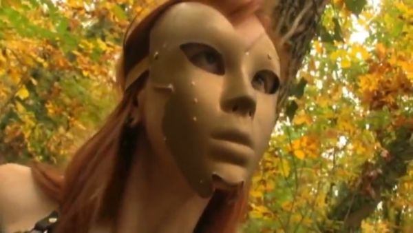American femdom queen dominates her submissive in a forest during the Amazon Challenge - Usa on breastful.com