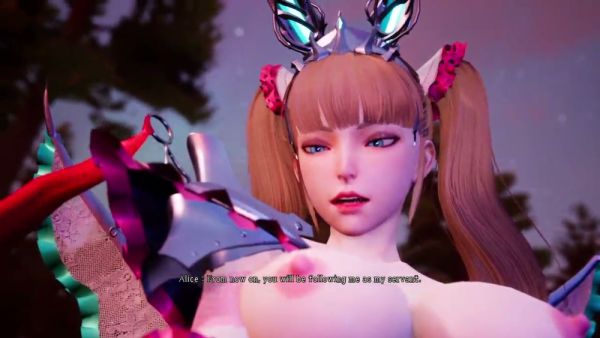 Voluptuous magical stepsister humiliates him in futuristic cartoon fantasy on breastful.com